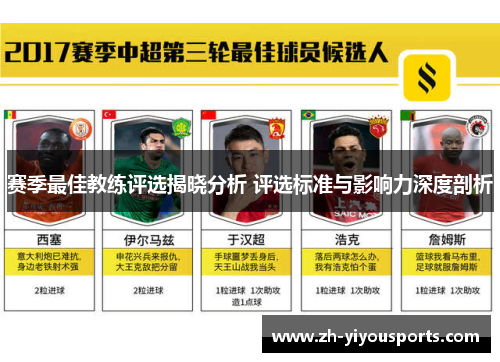 赛季最佳教练评选揭晓分析 评选标准与影响力深度剖析