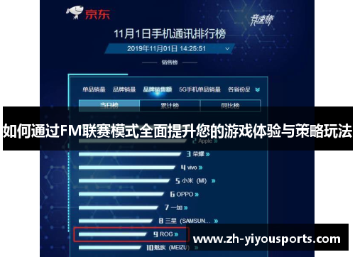 如何通过FM联赛模式全面提升您的游戏体验与策略玩法 如何通过FM联赛模式全面提升您的游戏体验与策略玩法